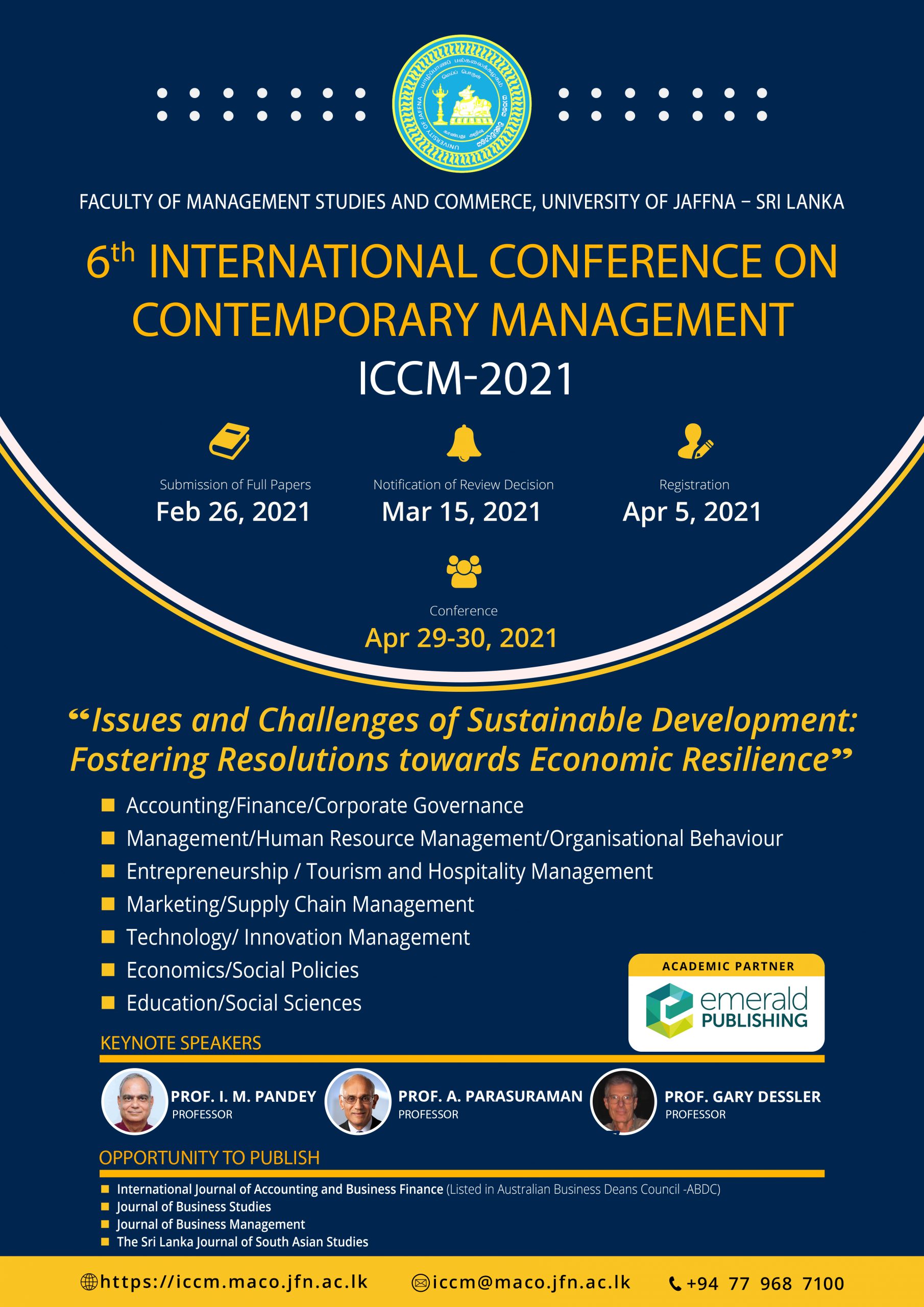 ICCM -2021